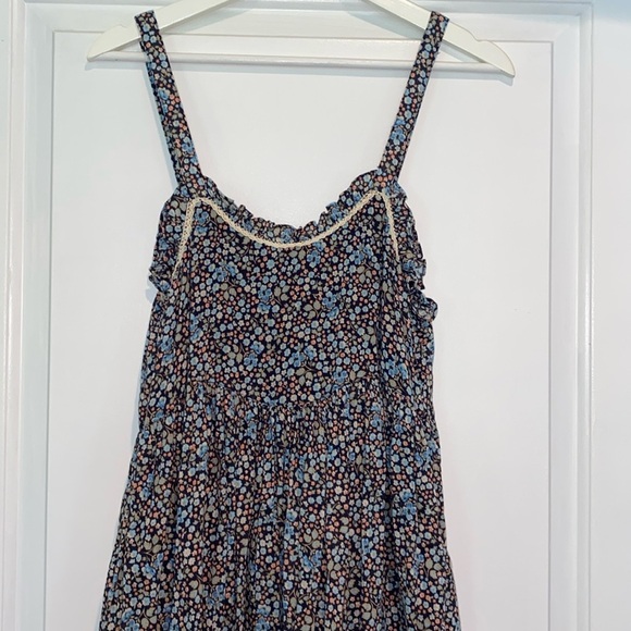 Spell and the Gypsy navy poppy strappy floral ditsy mini dress size xsmall - Picture 16 of 16